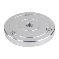 KS-163 Round plate w/ 3/8"-16 площадка KUPO