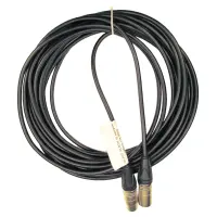 Кабель микрофонный GS-PRO XLR3F-XLR3M (black) 3 метра