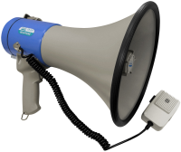 Xline ER-66S мегафон 45/50Вт с сиреной, 8 батарей типа С (коробка 4 шт)