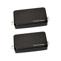 AHB-1s Blackouts Blk Chr Set, Сэт активных звукоснимателей для электрогитары, 6 струн, позиция бридж и нэк, с крышкой, цвет черный хром