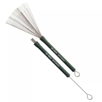 Vic Firth SB Split Brush выдвижные металлические щетки, проволочные, более широкие возможности настройки с помощью тяги с кольцом, расположенного на конце ручки, ручка резинов. США