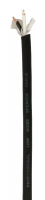 LK Electronic SC507 высококачественный спикерный кабель, 2 проводника, 2х0,75 мм2, сопротивление 24,2 ом/км,оболочка PVC, цвет черный, наружный диаметр 6,5 мм