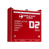 Активный дибокс Simple Way Audio D2 Mini [2 канала, биполярные транзисторы, корпус - алюминий]