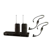 Shure BLX188E/SM35 G18 двухканальная радиосистема с головными микрофонами: два SM35, 470-494 МГц, встроенные антенны. Черный