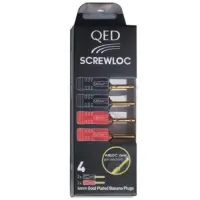 Разъем QED 1880 Screwloc ABS 4mm Banana (4 шт.)