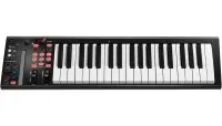MIDI клавиатура [110105A2024] Icon [iKeyboard 4S] встроенный аудиоинтерфейс 24 бит/192 кГц, 37 полувзвешенных клавиш фортепианного типа, XLR микр. вход, 2x1/4" TRS лин. вход, 2х1/4" TS вход для педалей Expression и Sustain, USB-B
