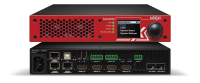 Lightware [ubex-pro20-hdmi-f120 red 2sm] конфигурируемый приемник/передатчик не сжатого 4k/uhd@60гц (4:4:4) видео по ip, с поддержкой аналогового аудио, usb, rs-232, ик; 20 гбит/с по двум (или четырем) оптическим волокнам. в комплекте 2 sfp+ одномод 10 гб