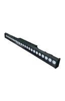 PL linea 432 RGBWA+UV IP65, светодиодный всепогодный бесшумный линейный светильник, 24*18W