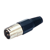 CA102/BC Разъем на кабель XLR male 3Р, 2шт, Soundking