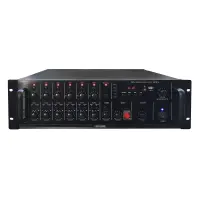 MP812 Микшер усилитель мощности трансляционный, DSPPA