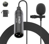Synco Lav-S6R всенаправленный петличный микрофон, разъём XLR