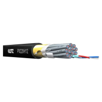 KLOTZ PX22XH02 инсталляционный огнестойкий мультикор FRNC, структура 2 x 2 x 0.22 мм2, двойная изоляция, нумерация, оболочка ПВХ