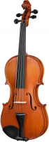 Gliga 200250 Скрипка 4/4 Genial 1 Oil, серии Student, верхняя дека - массив ели, задняя дека и обечайка - клен, гриф - клен, накладка грифа, струнодержатель, колки - черное дерево, отделка - масляный лак.