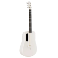 Lava ME 2 Acoustic White  трансакустическая гитара, цвет белый, чехол в комплекте