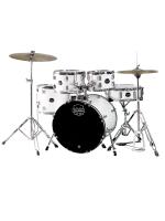 Mapex CM5844FTCFH Ударная установка из 5-ти барабанов Junior, COMET series: BD1816, TT1007, TT1208, FT1412, SD1450, педаль P250, стойки: H250, C250, S250S, стул T400S, тарелки 14" HIHAT + 16"CRASH, цвет WHITE THIN GRAIN