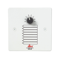 Dbx dbx zc-9 настенный контроллер. выбор одной из 8 зон или источников
