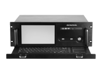 GONSIN GX-RS102-C Устройство видеозаписи и вещания. Вход: 6 х SDI (3G-SDI/HD-SD/SD-SDI, 1080p@60fps), 1 х DVI /HDMI /VGA /YPbPr /CVBS, 1 x USB2.0, 1 x USB3.0,  1 line x 3,5 мм, Выход : 1 х VGA, 1 х HDMI (4K)<br>  1 line x 3,5 мм. Управление: 3 x RS232 I\O