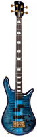 Euro4LT Blue Fade Gloss бас-гитара, 4 струны, корпус ольха облегченная, накладка грифа Ebony, датчики Bartolini, электроника Darkglass, колки Gotoh Gb350, Spector