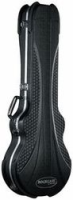 Rockcase abs 10504 bct  контурный пластиковый кейс premium для эл. гитары (les paul), черный