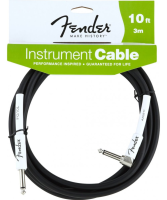 FENDER 10" ANGLE INST CABLE Black