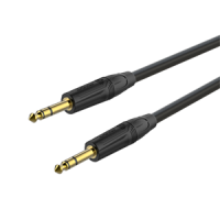 ROXTONE GMJJ200/3 Инструментальный кабель, 6.5mm, 6,3mm stereo Jack – 6,3mm stereo Jack, 3м