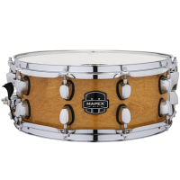 Mapex MPNMP4550CNL Барабан малый, MPX series, 14"*5,5", клен/тополь 7,2мм, фиттинг хром, 10 лаг, пластик Remo UX, цвет AMBER MAPLE BURL