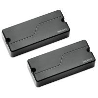 PRF-BS4-SB2 Fluence Bass Soapbar Комплект звукоснимателей для бас-гитары, черные, Fishman