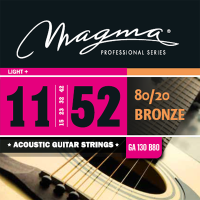Комплект струн для акустической гитары Magma GA130B80