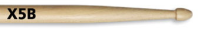 VIC FIRTH X5B - Барабанные палочки. орех с деревянным наконечником. L=16 1/2 . Dia.=.595 . серии AMERICAN CLASSIC HICKORY X5B