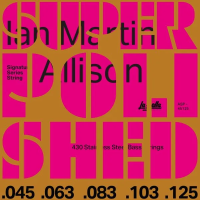 ASP-45125 Ian Allison Комплект струн для 5-струнной бас-гитары, 45-125, La Bella