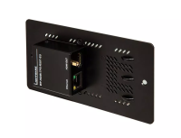 Lightware wp-hdmi-tps-rx97-eu, настенный hdbaset приемник сигналов hdmi+ethernet+rs-232+двунаправленный ик по одному кабелю витой пары (catx) до 170 м. поддержка hdmi1.4, poe, hdcp, 3d и 4k/uhd. выполнен в формфакторе настенной розетки, совместим с europe