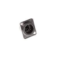 AVCLINK C5MD-LX Разъем XLR панельный, 5 контактов, штекер, тип-D