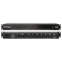 Блок сплиттера ИМЛАЙТ SPLITTER 1-6 RDM-5pin [1 вход, 6 выходов, терминатор 120 Ом, питание 100-240В 50/60Гц, разъемы XLR 5-pin]