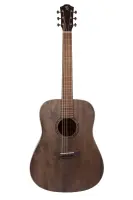 BATON ROUGE X11LS/D-W-SCC - акустическая гитара, дредноут, 21 лад, верхняя дека: ель, задняя дека и обечайка: красное дерево, гриф: красное дерево, накладка и бридж: ованкгол, цвет: screwed charcoal satin open pore