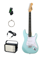 BST-KIT-BL Электрогитара с комбоусилителем и аксессуарами, синяя, Belcat