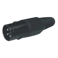 LK Electronic X-002 разъем кабельный XLR-3M штекер, 3-х штырьковый