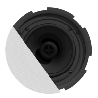 AUDAC CIRA724/W Двухполосная, коаксиальная, встраиваемая акустическая система, НЧ: 6,5", ВЧ: 1". Мощность (8 Ом): RMS - 30 Вт. Мощность (100В): 24-12-6 Вт. Цвет: Белый.