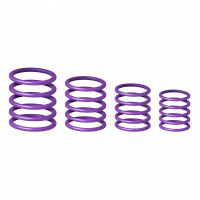 Gravity RP 5555 PPL 1 - Набор резиновых колец для стоек Gravity. Позволяет изменить стандартное черно-зеленое сочетание продукции Gravity в иное, если это необходимо. В наборе: 5 колец x 15 мм, 5 x 20 мм, 5 x 25 мм, 5 x 30 мм. Цвет: фиолетовый