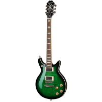 EPIPHONE Slash Les Paul Anaconda Burst электрогитара, цвет - зеленый берст, в комплекте кейс