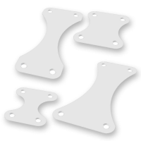HK AUDIO Cluster plate 10* VR(2)-10810 white
