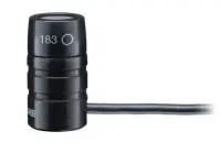 Петличный всенаправленный конденсаторный микрофон SHURE [MX183] разъём TQG, в комплекте предусилитель с разъёмом XLR