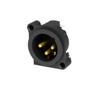 Seetronic SCBDM3-H Панельный разъем XLR, 3-х контактный <штекер/папа>