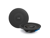 CVGAUDIO CPA5TBL - Встраиваемый 5" широкополосный громкоговоритель, 3/6W-100V, круглый, безрамочный, черный