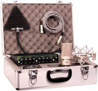 JM37 TrackPack-2  Студийный комплект: микрофон JM37,  Three Q (предусилитель, компрессор, эквалайзер), металлический поп-фильтр SP, держатель, паук, кейс.