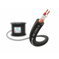 Кабель PROCAST cable BMC 6/20/0,12 [Профессиональный, балансный, микрофонный, сигнальный, 6mm, 2*(20/0.12)PE+SP60/0.12, черный, бухта 100m]