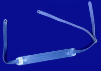 LSGL1-BL Ремень для гитары, кожаный, синий, Lutner