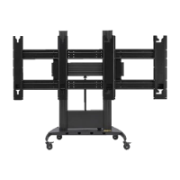 Моторизированная напольная мобильная стойка LG [ST-1362FH.ARU] для светодиодного экрана All-in-One LG LAEC015 136", диапазон регулировки высоты 2-2.5м