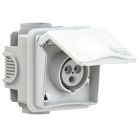 PCE Розетка настенная 16А/400V/3P+E/IP44 883-6v