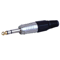 LK Electronic J-002 разъем кабельный 6,3 мм Jack, стерео