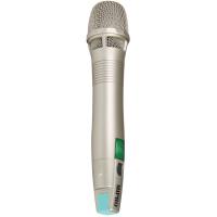 Mipro ACT-80HC-70 Цифровой UHF ручной передатчик с микрофонным капсюлем MU-70. Металлический корпус, ЖК-дисплей, диапазон рабочих частот 554-626 МГц. Ширина пропускной полосы 64 МГц. Шифрование AES-256. Переключаемая выходная мощность 10 и 50 мВт. Питание